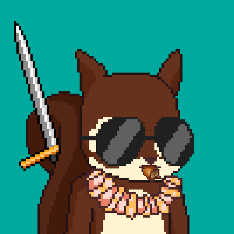 Pixel Squirrels #1183